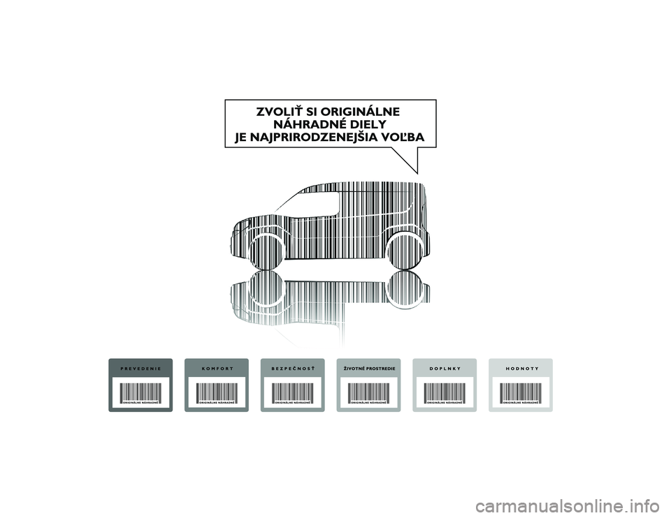 FIAT DOBLO COMBI 2020  Návod na použitie a údržbu (in Slovak) 