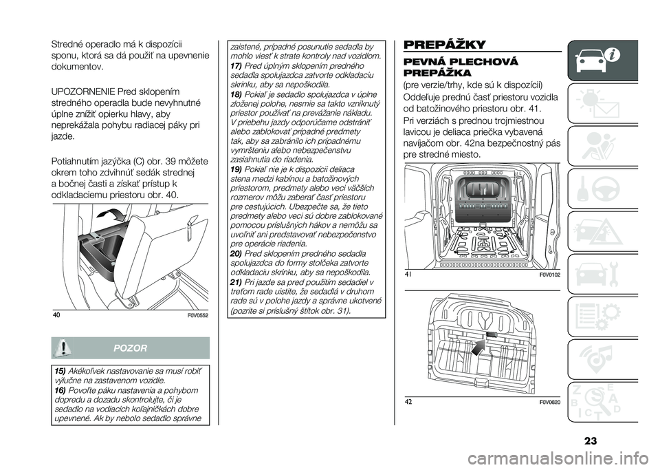 FIAT DOBLO COMBI 2020  Návod na použitie a údržbu (in Slovak) ���.���	���& ���	����� �
� � �������#���
������ ����� �� �� ������  �� ���	���	���	
�����
�	�����
�L��)�I�)�4�5�:�5�M�: ���	� �����