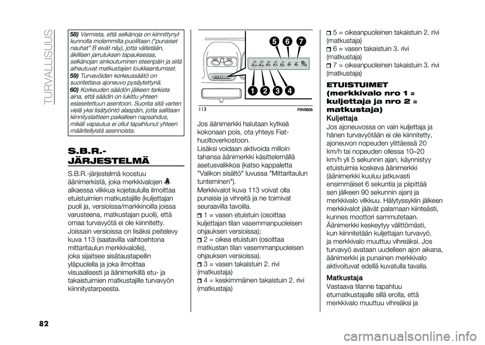 FIAT DOBLO COMBI 2020  Käyttö- ja huolto-ohjekirja (in in Finnish) ���8�%�3�2� � �9��8�8�
�� ���
�3�
������
� ���� ��������	�
 �� ������������
��������
 ����������
 ��������
�
� �$�G����
���� ��
