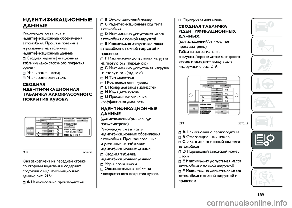 FIAT DOBLO COMBI 2021  Руководство по эксплуатации и техобслуживанию (in Russian) �^�p�]�,�E�<�?�;�,�s�,�/�:�Z�,�7�?�?�V�<
�E�:�?�?�V�<
�.��"������!���
�
 �����
���&
�������)��"��%������ �����������

���������	�
� �����������
