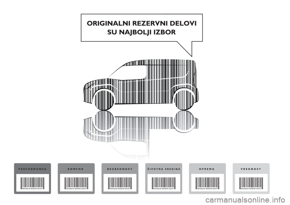 FIAT DOBLO COMBI 2018 Knjižica za upotrebu i održavanje (in Serbian) FIAT DOBLO COMBI 2018 Knjižica za upotrebu i održavanje (in Serbian)