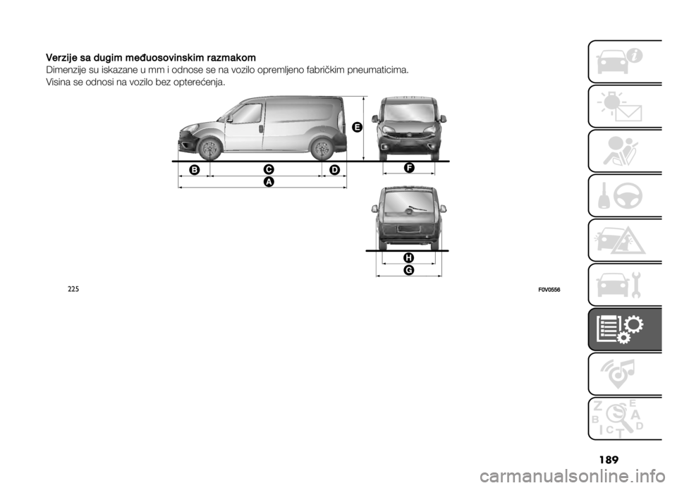 FIAT DOBLO COMBI 2019  Knjižica za upotrebu i održavanje (in Serbian) ���
� �� ��	� � �� ����	� ���H������	���
 �	� � �����
 ��
������
��� �� �����
��� � �� � �	���	�� �� �� ��	�
��
�	 �	�����
����	 �"