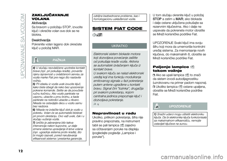 FIAT DOBLO COMBI 2020  Knjižica za upotrebu i održavanje (in Serbian) �� �%��8�0�:�$�:�0�?�4��+�:��$��8�>�B��;
�� �������������
������
�#�
 ��	����	� �
�+� �����	� � ��	�
�	�#��� �+�<��%�! ��
������
��
��� � �	��