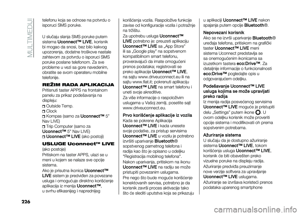 FIAT DOBLO COMBI 2020  Knjižica za upotrebu i održavanje (in Serbian) ��;� �B�<�>�;�4��>�?�>
���	 ���
��"�	�� ��	�� �� �	���	�� �� ��	����� �	
����	���� �+�;�+ ��	�����
�  ��
����� ��
���� �+�;�+ ��	���� �����

