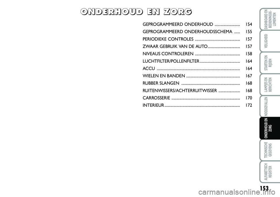 FIAT SCUDO 2013 Instructieboek (in Dutch) 15 3
LAMPJES EN
BERICHTEN
TECHNISCHE
GEGEVENS
ALFABETISCH
REGISTER
DASHBOARD EN
BEDIENINGSE FIAT SCUDO 2013 Instructieboek (in Dutch) 15 3
LAMPJES EN
BERICHTEN
TECHNISCHE
GEGEVENS
ALFABETISCH
REGISTER
DASHBOARD EN
BEDIENINGSE