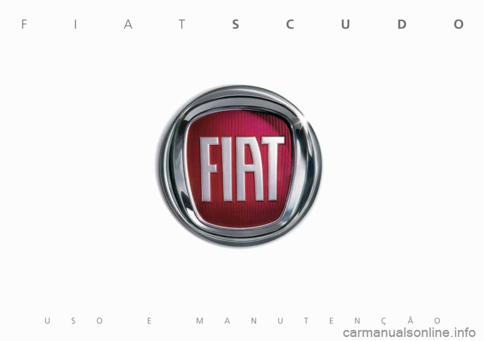 FIAT SCUDO 2010  Manual de Uso e Manutenção (in Portuguese) 