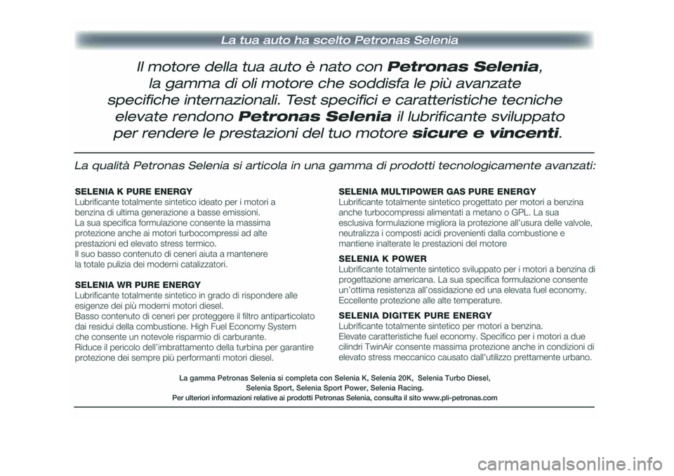 FIAT FIORINO 2017 Libretto Uso Manutenzione (in Italian) FIAT FIORINO 2017 Libretto Uso Manutenzione (in Italian)