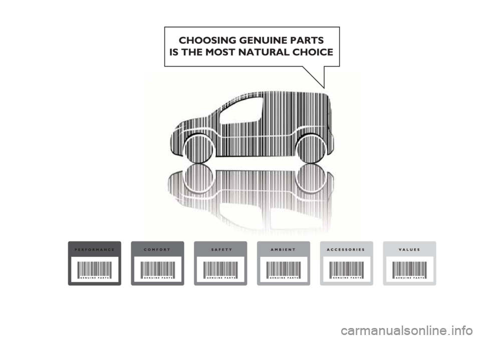 FIAT FIORINO 2018 Owner handbook (in English) FIAT FIORINO 2018 Owner handbook (in English)
