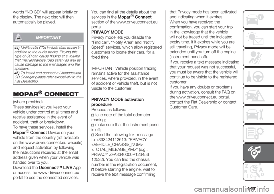 FIAT FIORINO 2020  Owner handbook (in English) ���

#$.’3 iLK DXj #(&& /88"/. 7.("2&1 $,
*0" ’(38&/15 ?0" ,"=* ’(3+ #(&& *0",
/%*$:/*(+/&&1 7" 8&/1"’5
%+,-#."$.
//(V%&*(:"’(/ DX3 (,+&%’" �