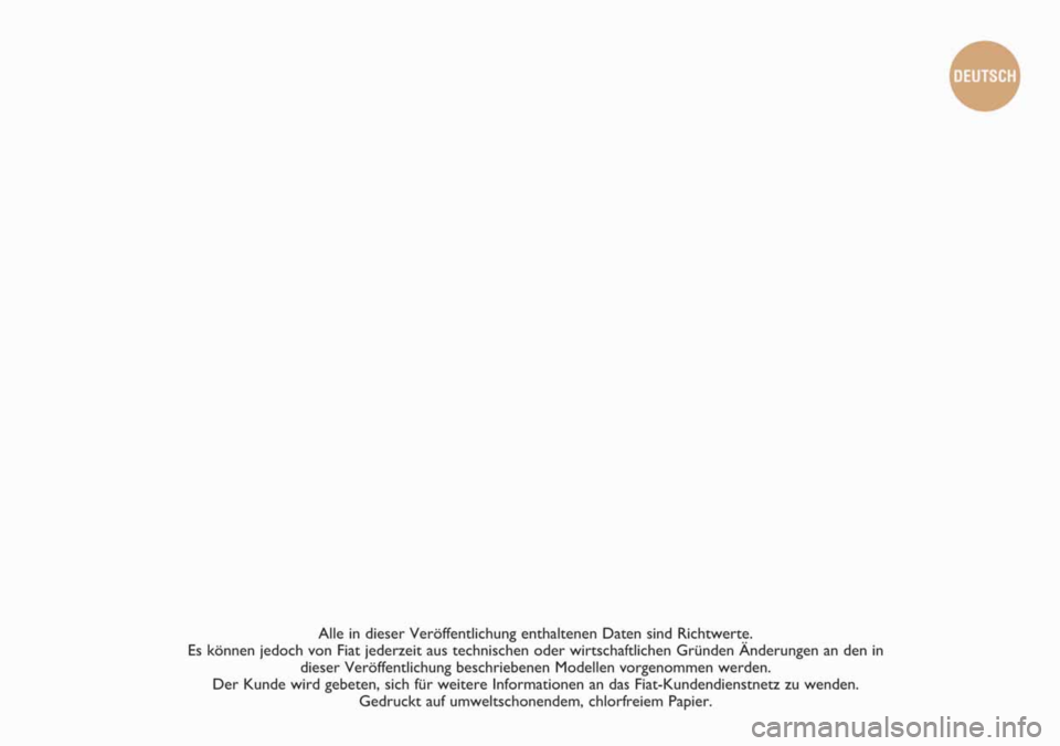 FIAT FIORINO 2008  Betriebsanleitung (in German) 