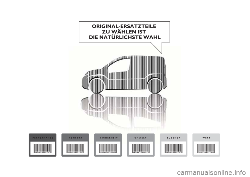 FIAT FIORINO 2019  Betriebsanleitung (in German) 