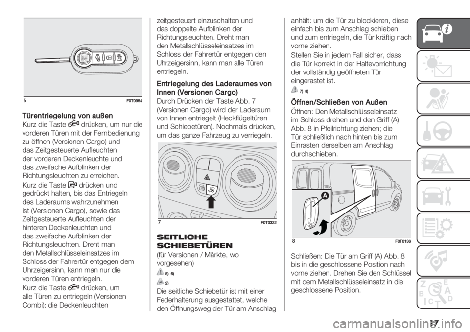 FIAT FIORINO 2021  Betriebsanleitung (in German) ��

&<[1[^_d
1>$")&$+"%"9()%B;)8(a")
M4#3 $"( A%,0($#;=’(&+ 4. &4# $"(
<1#$(#(& A;#(& ."0 $(# /(#&6($"(&4&5
34 ?::&(& S2(#,"1&(& d%#51U 4&$
$%, O("05(,0(4(#0