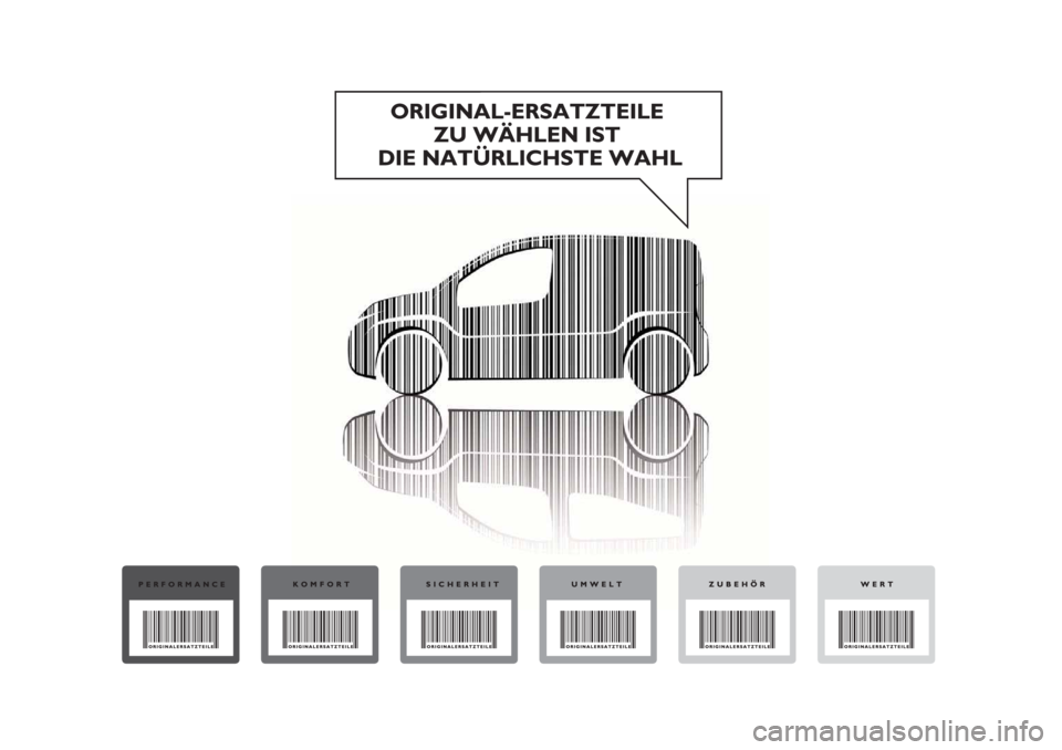 FIAT FIORINO 2021  Betriebsanleitung (in German) 
