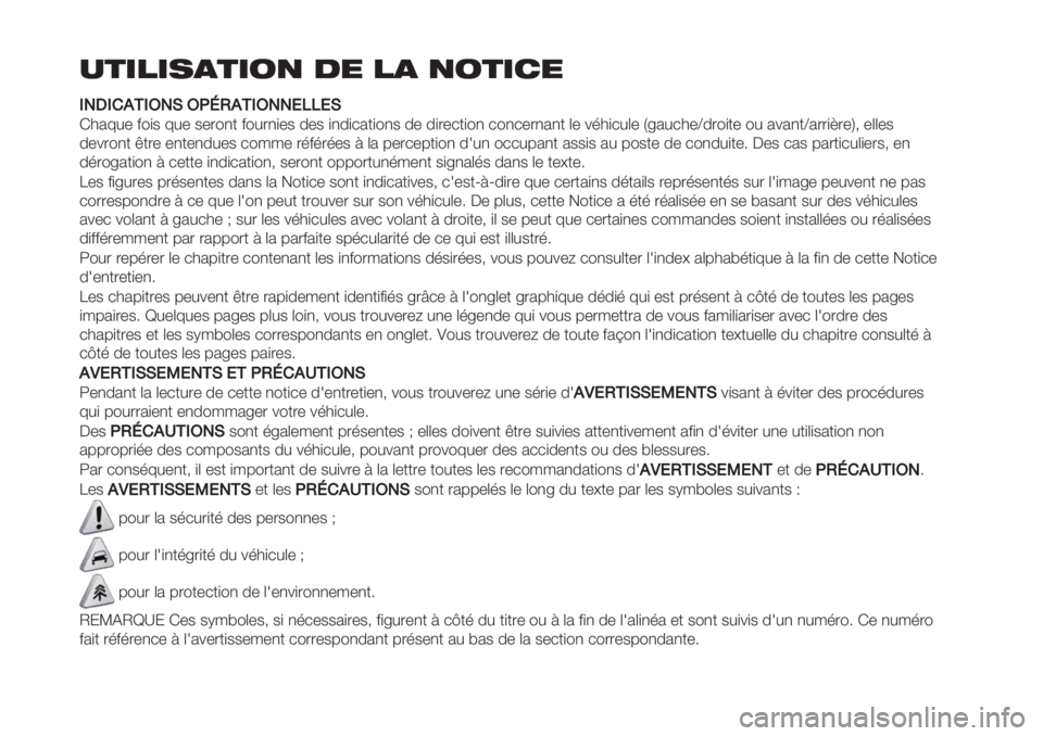 FIAT FIORINO 2021 Notice dentretien (in French) -*#"#.)*#/, 0% ") ,/*#1%
..-N.!*+./-F/GOH*+./--,CC,F
G327#- &")$ 7#- $-.",+ &"#.,)-$ 0-$ ),0)*2+)",$ 0- 0).-*+)", *",*-.,2,+ (- %’3)*#(- L<2#*3-‘0.")+- "# 2 FIAT FIORINO 2021 Notice dentretien (in French) -*#"#.)*#/, 0% ") ,/*#1%
..-N.!*+./-F/GOH*+./--,CC,F
G327#- &")$ 7#- $-.",+ &"#.,)-$ 0-$ ),0)*2+)",$ 0- 0).-*+)", *",*-.,2,+ (- %’3)*#(- L<2#*3-‘0.")+- "# 2