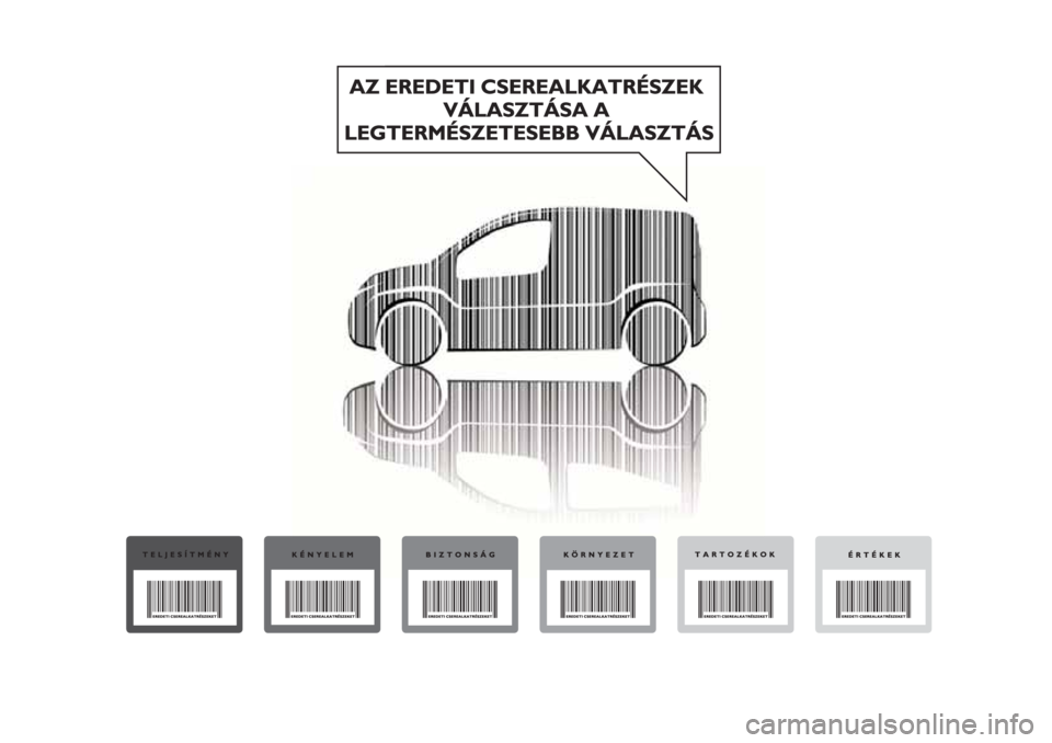 FIAT FIORINO 2019  Kezelési és karbantartási útmutató (in Hungarian) 