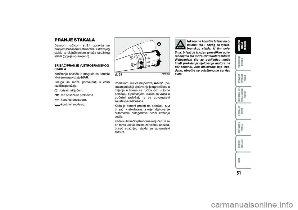 FIAT FIORINO 2012  Knjižica s uputama za uporabu i održavanje (in Croatian) 