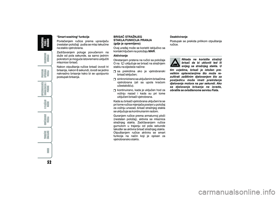 FIAT FIORINO 2012  Knjižica s uputama za uporabu i održavanje (in Croatian) 