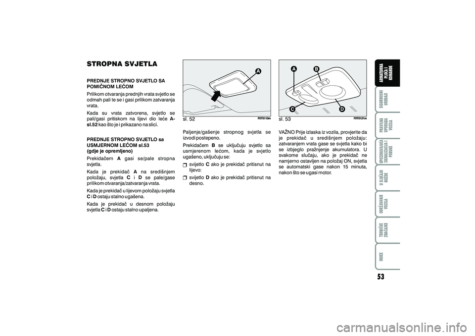 FIAT FIORINO 2012  Knjižica s uputama za uporabu i održavanje (in Croatian) 