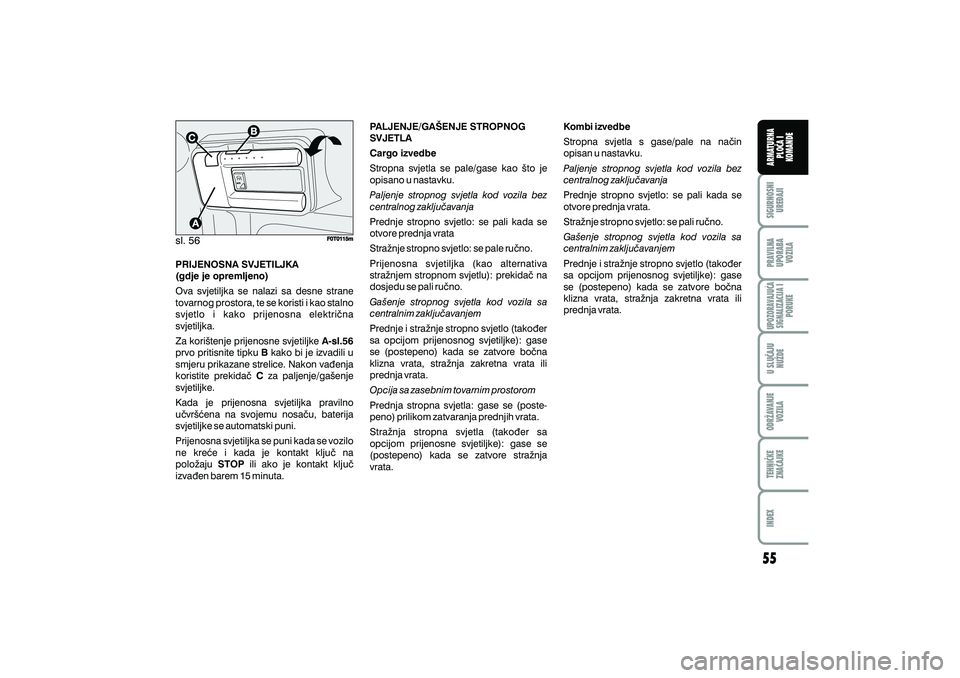 FIAT FIORINO 2012  Knjižica s uputama za uporabu i održavanje (in Croatian) 