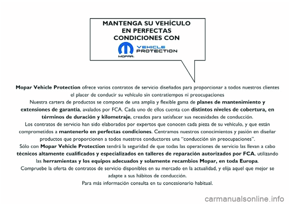 FIAT 124 SPIDER 2018 Manual de Empleo y Cuidado (in Spanish) FIAT 124 SPIDER 2018 Manual de Empleo y Cuidado (in Spanish)