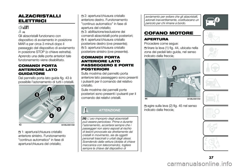 FIAT TIPO 5DOORS STATION WAGON 2021  Libretto Uso Manutenzione (in Italian) ��
�������������
���������
�5�;�0
�%�� �	���	�����
�	��� ��������	�� ���
��������
��� �� �	����	�
���
� �� ���������
�8��* �