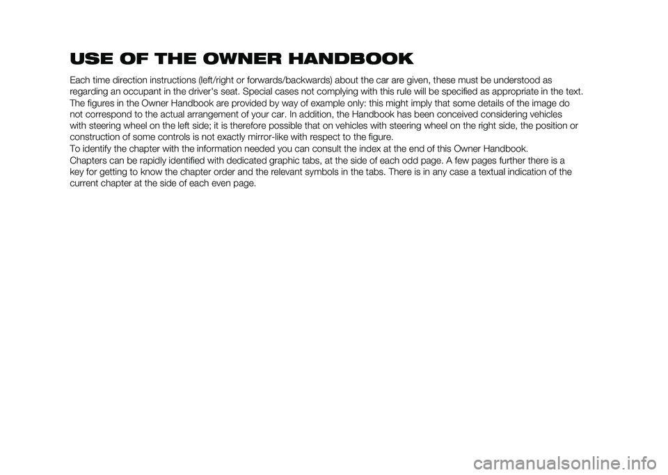 FIAT TIPO 5DOORS STATION WAGON 2021  Owner handbook (in English) 