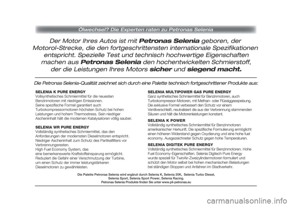 FIAT TIPO 5DOORS STATION WAGON 2018  Betriebsanleitung (in German) 