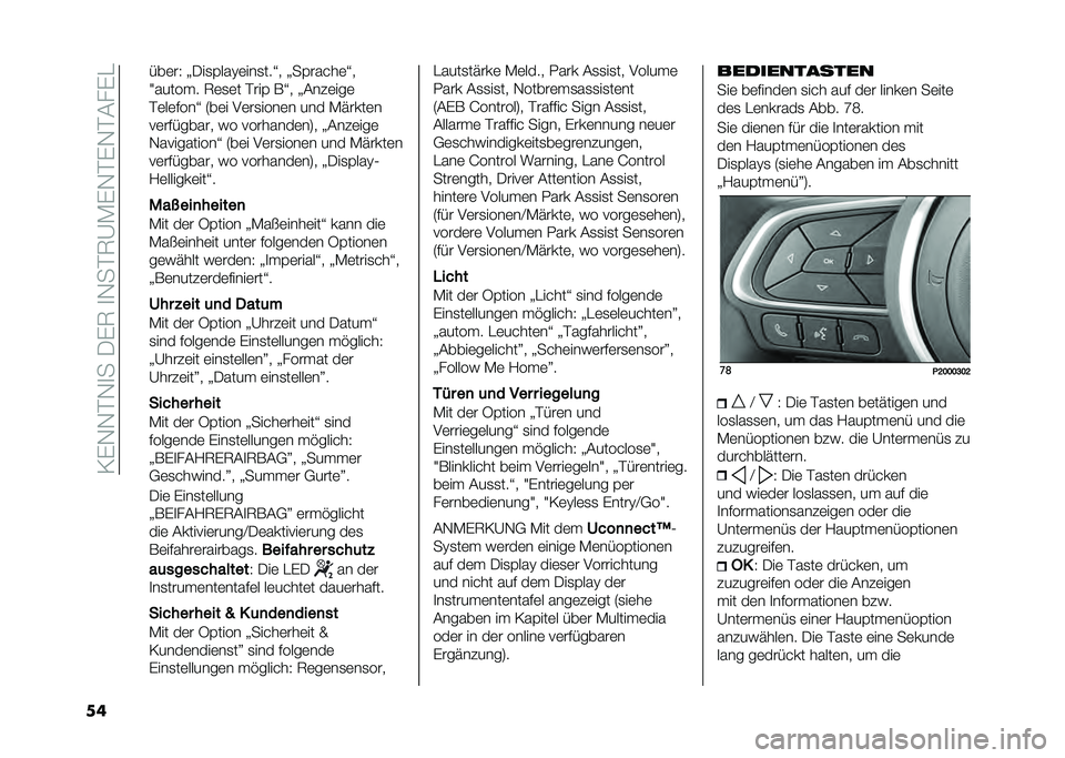 FIAT TIPO 5DOORS STATION WAGON 2021  Betriebsanleitung (in German) ��>�&�+�+�$�+�
���-�&�5��
�+��$�5�@�(�&�+�$�&�+�$�#��&�"
�� ���	��2 �N�-��
�%���?�	���
���O� �N��%�����	�O�
�R������ �5�	�
�	� �$���% ��O� �N�#���	���	
�$�	��	