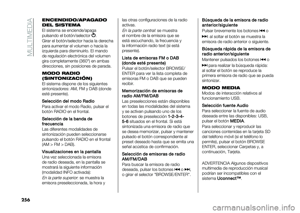 FIAT TIPO 5DOORS STATION WAGON 2021  Manual de Empleo y Cuidado (in Spanish) ��%�=��$�?�%��:�?�7
���	 ���������	��������	
��� �
��
����
�� ������
�	 �� ���������4�	��	��	
�����	��� �� ������4��������
�
�9��