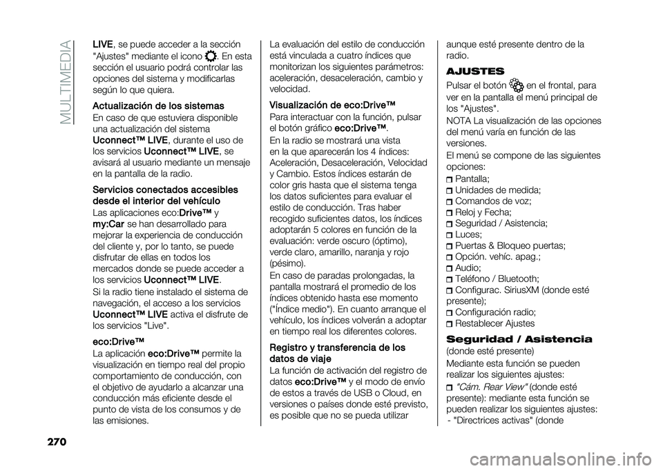 FIAT TIPO 5DOORS STATION WAGON 2021  Manual de Empleo y Cuidado (in Spanish) ��%�=��$�?�%��:�?�7
��
� ��&�2�
�  �� ����� �	������ �	 ��	 �������
�P�7�&������P �
����	��� �� ����� � �� ����	
������� �� ����	��� 