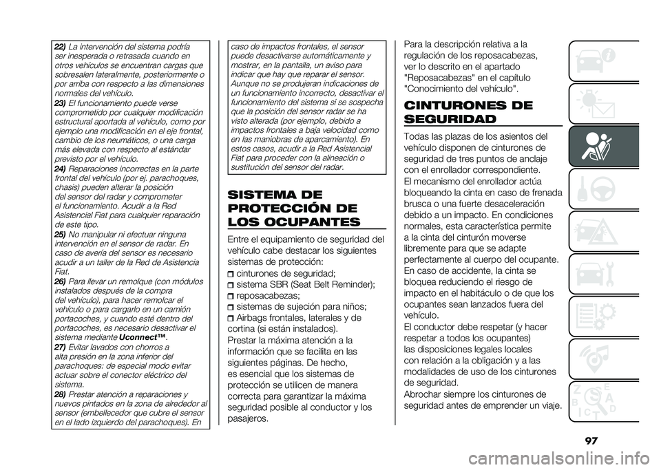 FIAT TIPO 5DOORS STATION WAGON 2021  Manual de Empleo y Cuidado (in Spanish) ��
�����	 ������������ ��� ������
�	 ������	
��� ��������	��	 � �����	��	��	 ���	��� �� ����� ��������� �� ���������	� �