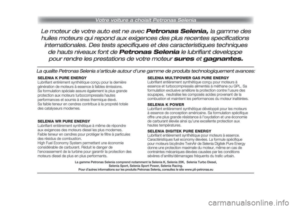 FIAT TIPO 5DOORS STATION WAGON 2018 Notice dentretien (in French) FIAT TIPO 5DOORS STATION WAGON 2018 Notice dentretien (in French)