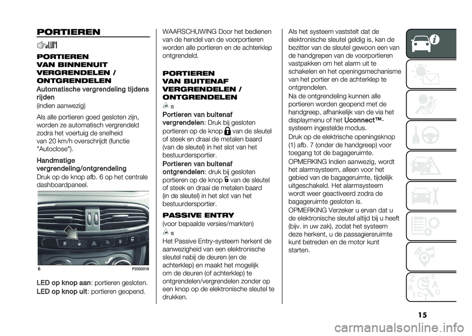 FIAT TIPO 5DOORS STATION WAGON 2021  Instructieboek (in Dutch) �����������
���������
��� �
��������
����	������
�� �
����	������
��
�#����������� ���
 ��
 ��	�����	� ��� ���	�
�
 �� �
