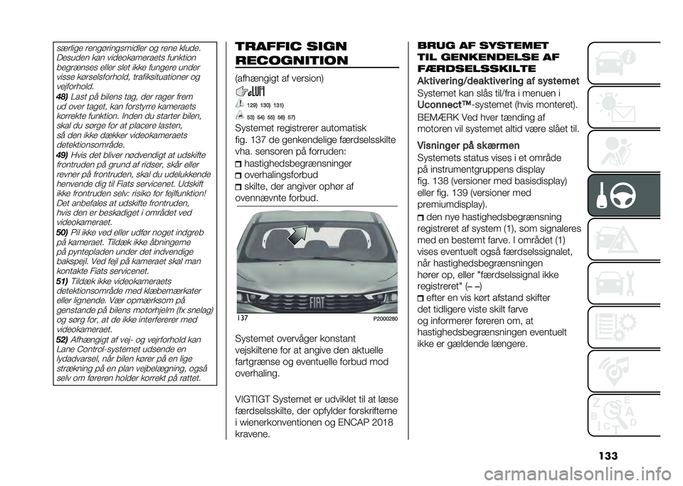 FIAT TIPO 5DOORS STATION WAGON 2021  Brugs- og vedligeholdelsesvejledning (in Danish) ����
�����
� ����
�����
�
������ �	�
 ���� ������
���
���� ��� �����	���������
 �������	����
����
��
 ����� �
��� ���� ��