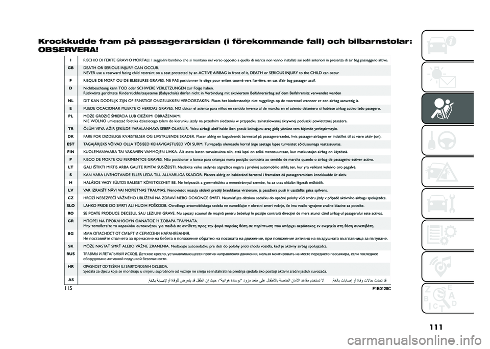 FIAT TIPO 5DOORS STATION WAGON 2021  Drift- och underhållshandbok (in Swedish) ���
��3�6�9�:�:�(�4�4� �1�3�"�& �7�@ �7�"�,�,�"�*��3�"�3�,�%�4�"�) ��% �1�2�3��:�6�&�&�"�)�4� �1�"�/�/�  �6�9�+ �<�%�/�<�"�3�)�,�$�6�/�"�3�A
�	����
���
��B
���
�$�>��;�>�:�B�9   