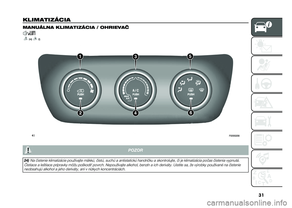 FIAT TIPO 5DOORS STATION WAGON 2021  Návod na použitie a údržbu (in Slovakian) ��
������������ �������� ������������ �# ���
�����
�H�M�= �H�=
��
�6�H�I�I�I�H�S�N�����
����2� �!������� �
���
�����	��� �����"�