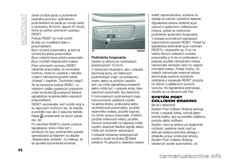FIAT TIPO 5DOORS STATION WAGON 2021  Návod na použitie a údržbu (in Slovakian) ��\�7�D� �7�F�2��,�q
�� �
����	 �� ���!�"�� ���
�����"�
 �������
�1�7�,�7��
� ����� �1�7�,�7� �� �
���" �������/
���� �� �
����#��
�	��� ���