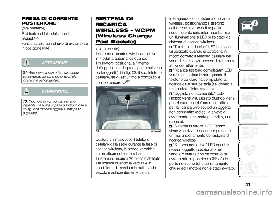 FIAT TIPO 4DOORS 2021  Libretto Uso Manutenzione (in Italian) ���> �����	�
�	 ��� ��	�
� ������
�� ���
��	��	����	���
��������	 ���� ��� ����	�� �� �	����	�
���
�
�� ��������� �7��*�
��
�
��