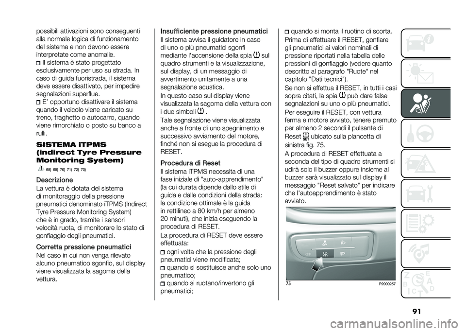 FIAT TIPO 4DOORS 2021  Libretto Uso Manutenzione (in Italian) ����������� �	�
�
���	����� ���� ����������
�
�	���	 ����
�	�� ������	 �� ��������	�
���
�
��� ����
��
�	 � ��� ������ ����