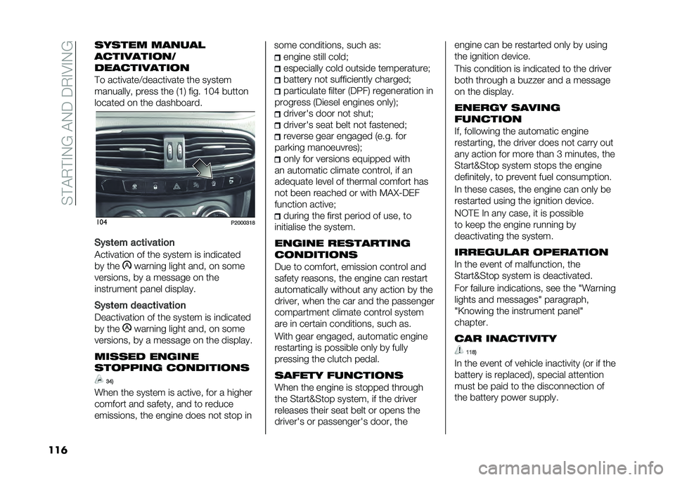 FIAT TIPO 4DOORS 2021  Owner handbook (in English) ��$� �!�+� �"�-�<��!�-�3��3�+�"�6�"�-�<
���	 �	��	��� ������
��
���������
����
��������
� � ����	�����=������	���� ��� ������
���
���