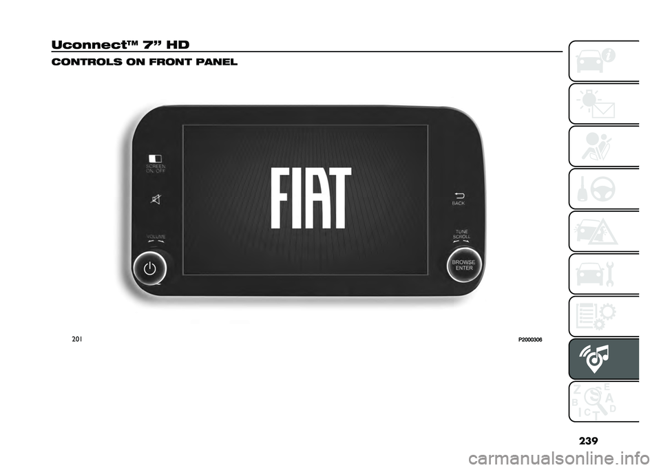 FIAT TIPO 4DOORS 2021  Owner handbook (in English) ���
��-��,�,�#�-�)�D �G�2 �� �
������
�	 �� ����� �����
���
�-�5�6�6�6�@�6�;   