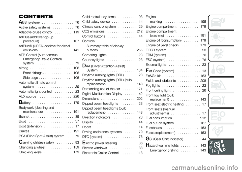 FIAT TIPO 4DOORS 2021  Owner handbook (in English) �
�������	
�"
�#�$ �*�������. � � � � � � � � � � � � � � � �C�F
�!���	�� ������ ������� � � � � � � � � � � �C�F
�!�����	�� ����	�� �