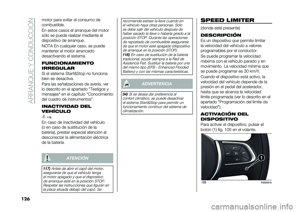 FIAT TIPO 4DOORS 2021  Manual de Empleo y Cuidado (in Spanish) ��6�"�"�6�.�B�<���Y���-�.�9�<���=�I�.
���	 �
���� ��	��	 �����	� �� ������
� ��
���
���������
�� ����� ��	��� �� �	���	���� ��� �
����