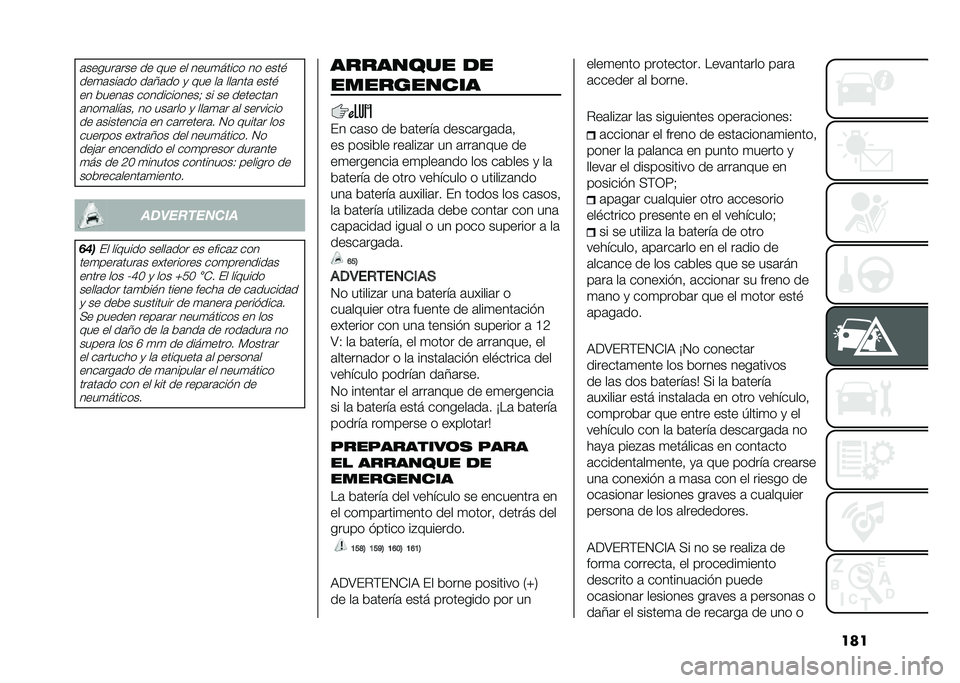FIAT TIPO 4DOORS 2021  Manual de Empleo y Cuidado (in Spanish) ����	������	��� �� ��� �� ����
����� �� ����!
���
�	���	�� ��	�5�	�� �
 ��� ��	 ���	���	 ����!�� �����	� ������������> �� �� �