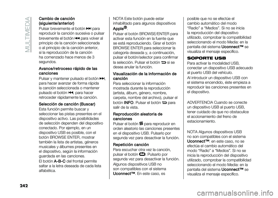 FIAT TIPO 4DOORS 2021  Manual de Empleo y Cuidado (in Spanish) ��%�<��$�=�%��9�=�6
��� ������	 �� �
��
�
���
�3���!����
���8��
��� ��	� �4
�:����	� ������
���� �� �����
��	��	
���������� ��	 ��	���