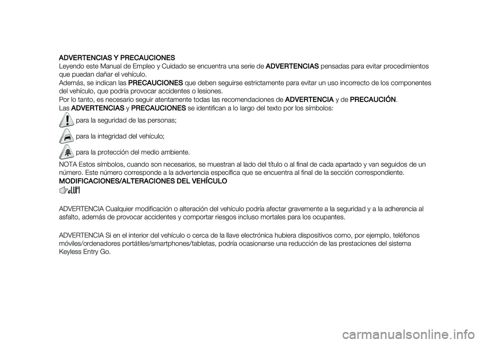 FIAT TIPO 4DOORS 2021  Manual de Empleo y Cuidado (in Spanish) �%�-�2��*�,��0��&�%� �7 �)�*���%�/��&�+�0��
���
���� ���� �%�	���	� �� ��
���� �
 �����	�� �� ���������	 ���	 ����� ��
�%�-�2��*�,��0��&�%���