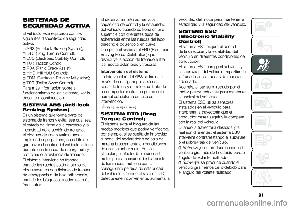 FIAT TIPO 4DOORS 2021  Manual de Empleo y Cuidado (in Spanish) ���
��
�����
 ��
�
�������� ������
�� �������� ���� ������	�� ��� ���
���������� ������������ �� ��������	�
�	����