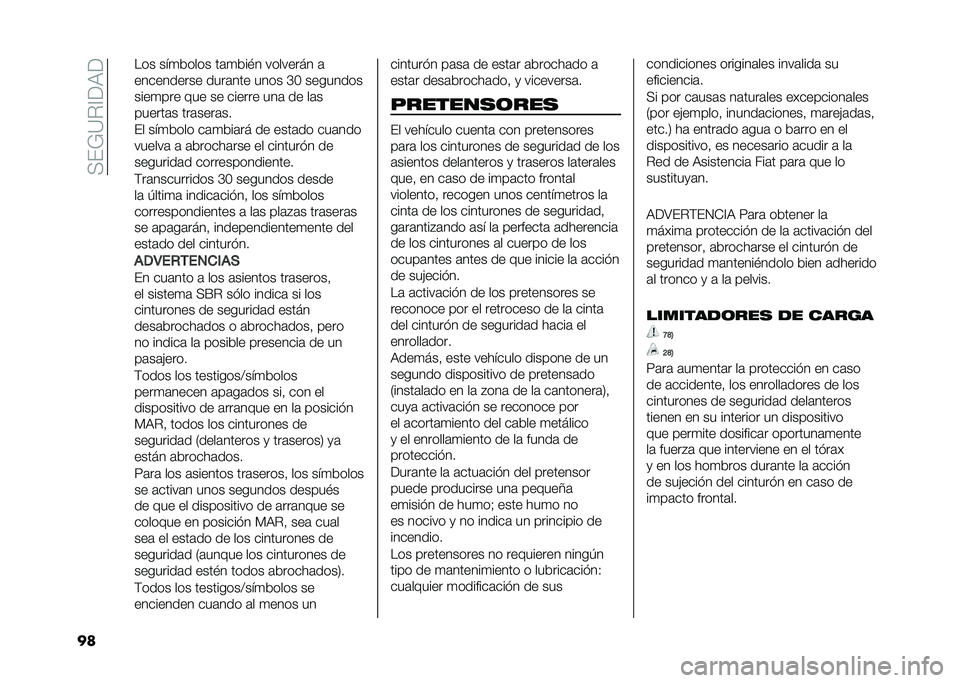 FIAT TIPO 4DOORS 2021  Manual de Empleo y Cuidado (in Spanish) ��;��8�<�"�=�9�6�9
�� ��� ���
����� ��	�
���!� �������� �	
���������� ����	��� ���� �G�4 ��������
����
��� ��� �� ������ ���	 �