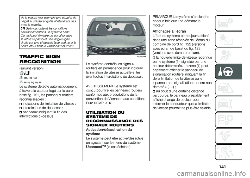 FIAT TIPO 4DOORS 2021  Notice dentretien (in French) ����� �	� ���
���� �.��� ������	� ��
� ������ ��
�
��
���1 �� ��������� ����
�	� �
��
�
��������
� ������� �	� �������
���
�)