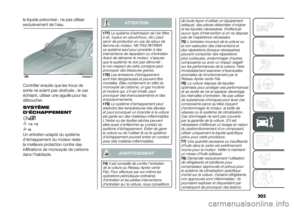FIAT TIPO 4DOORS 2021  Notice dentretien (in French) ����	� �	�
���
�� ������
�
�� �" �
� ��� ���
�	�
���
����	���
�����
� �� �	�����
��	�	
�+�9�:�:�:�9�G�G
���
���B�	�� ��
���
�� ��� �	�� ���